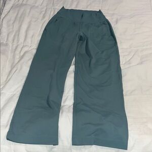 Athleta Teal Wide-Leg Pants size XS EUC
